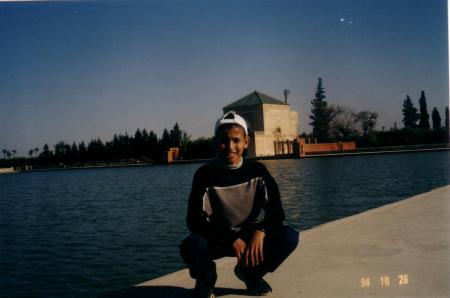 Moi à Marrakech (El menara)