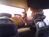 Moi en route à mirleft (dans le autobus)